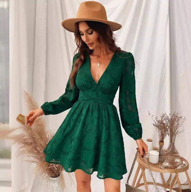 Heidi-Mode | Delicate Satin Kleid mit Kurzen Ärmeln