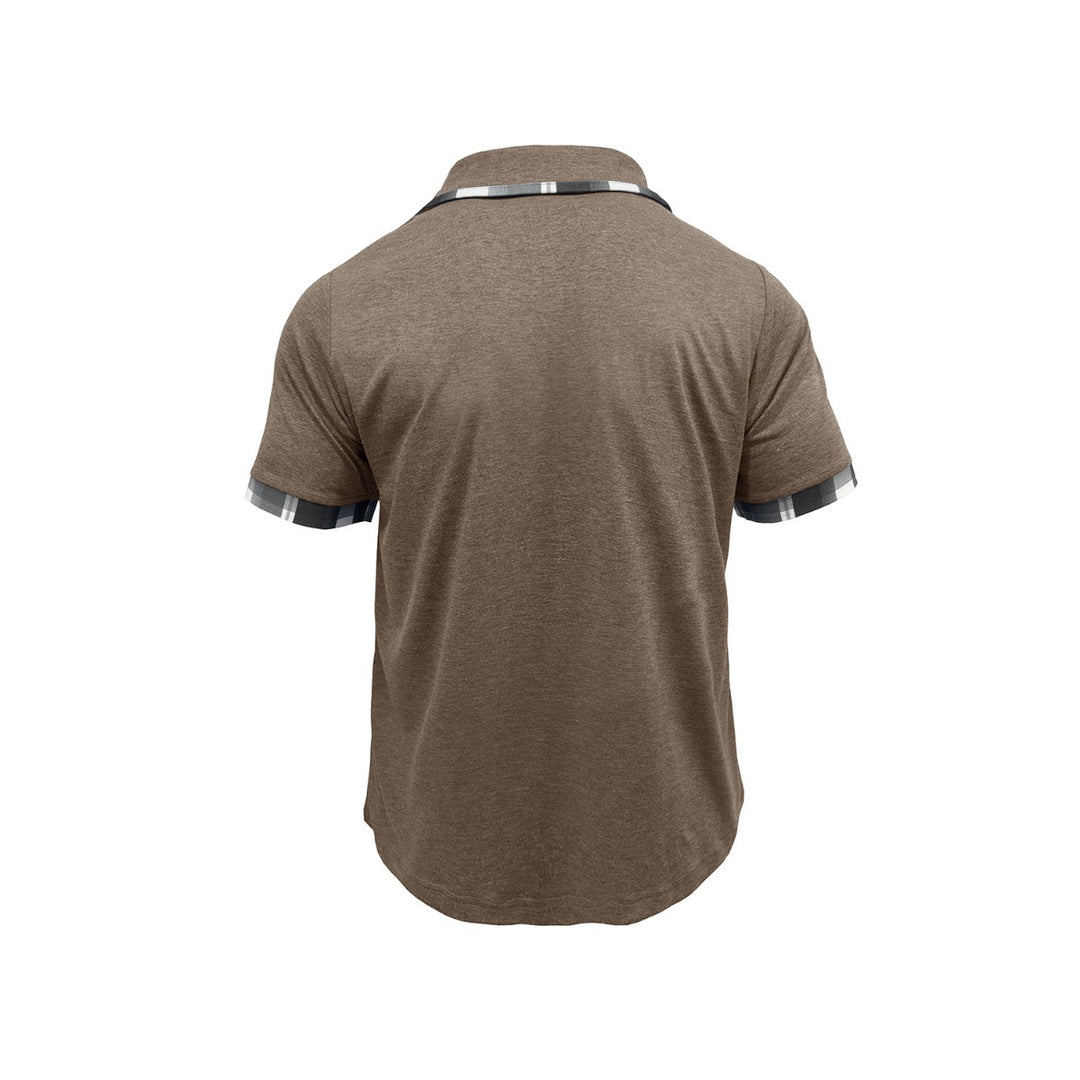 Heidi Mode | Kurzärmeliges POLO-Hemd mit kariertem Revers