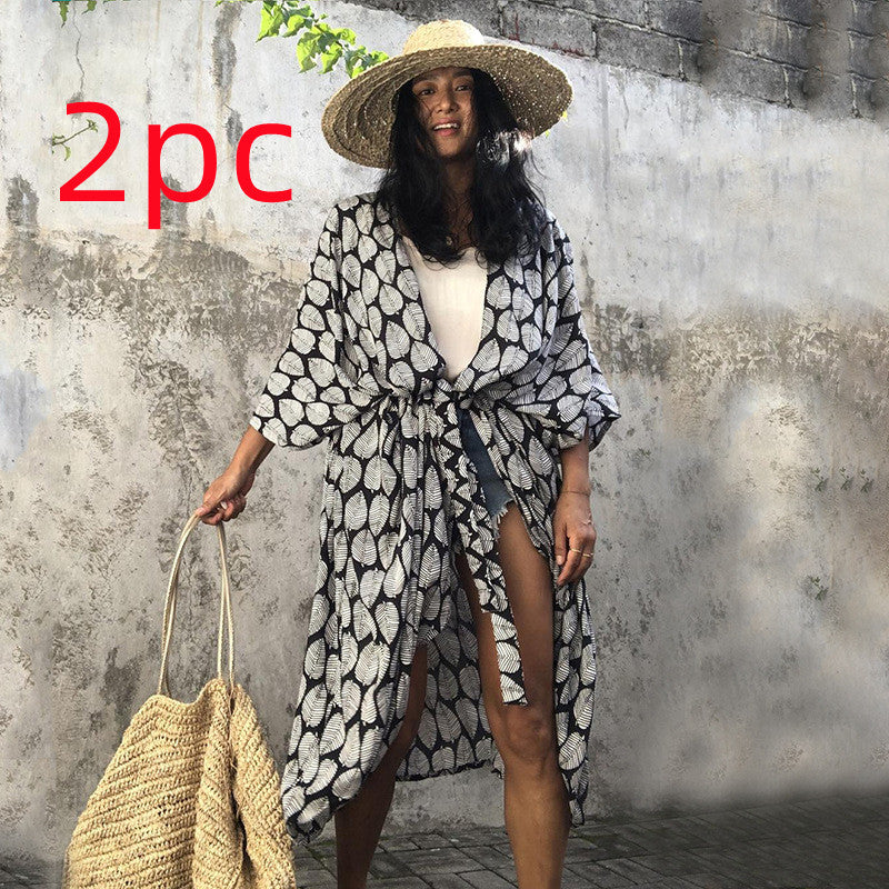 Heidi-Mode | Polyester Damen Strandkleid mit Uv-Schutz