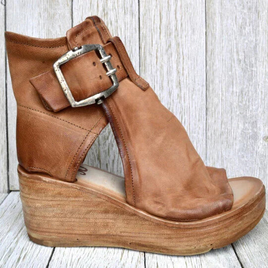 Heidi-Mode | Boho Wedge Sandalen für Frauen