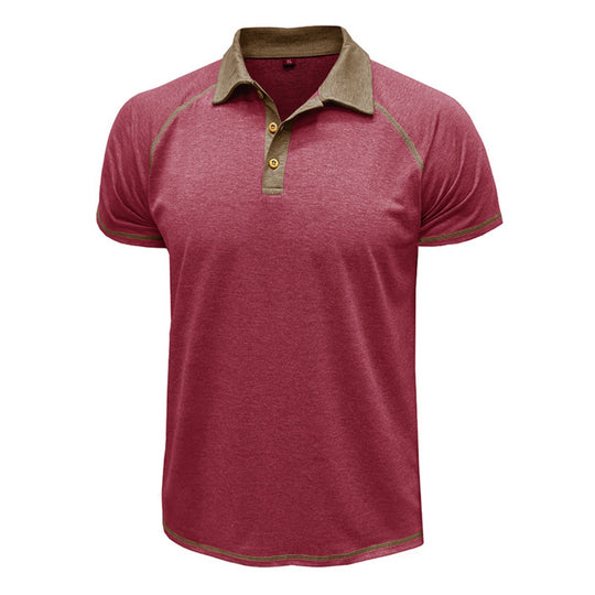 Heidi Mode | Kurzärmeliges Herren-T-Shirt mit Revers