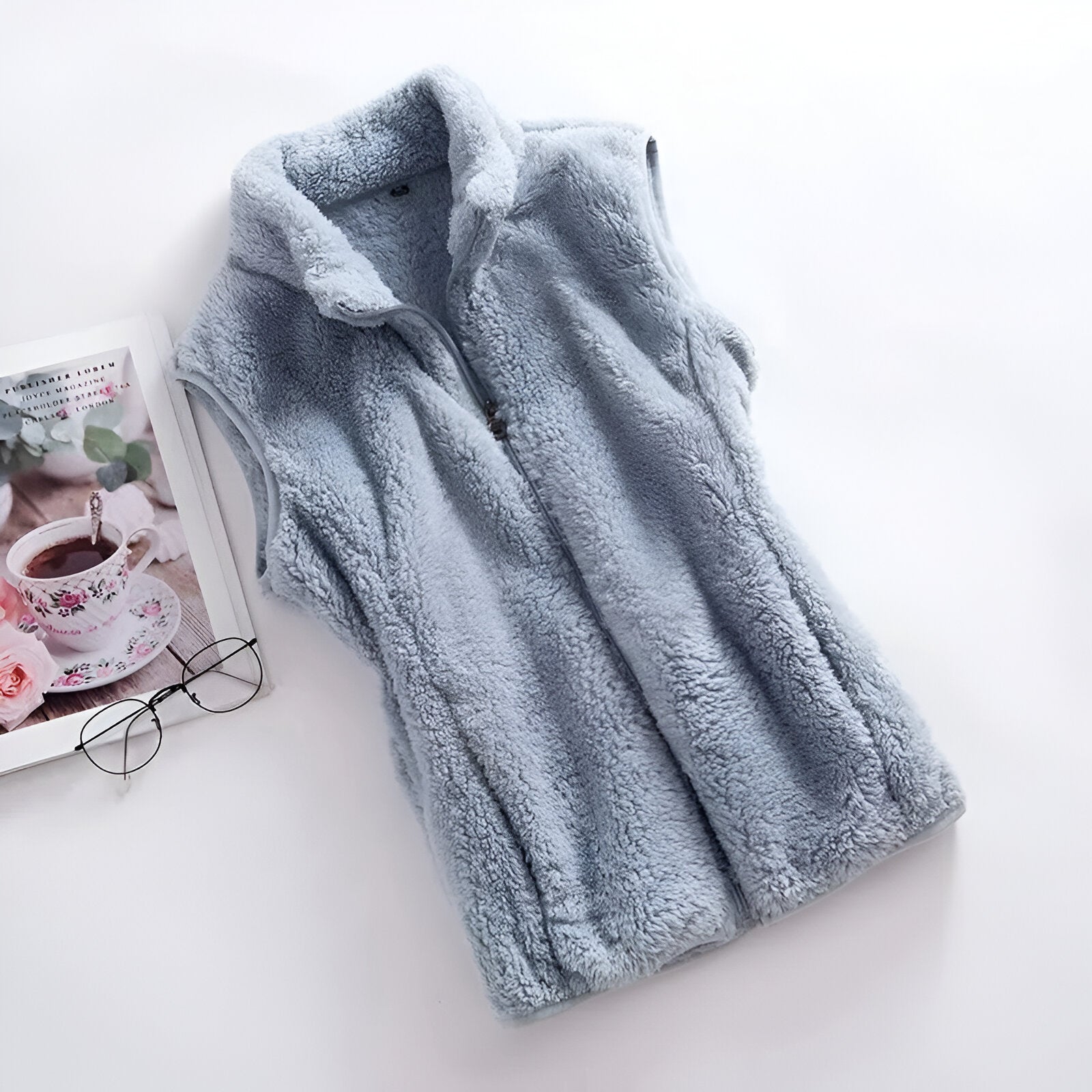 Heidi-Mode |  Polar Fleece-Winterweste für Frauen