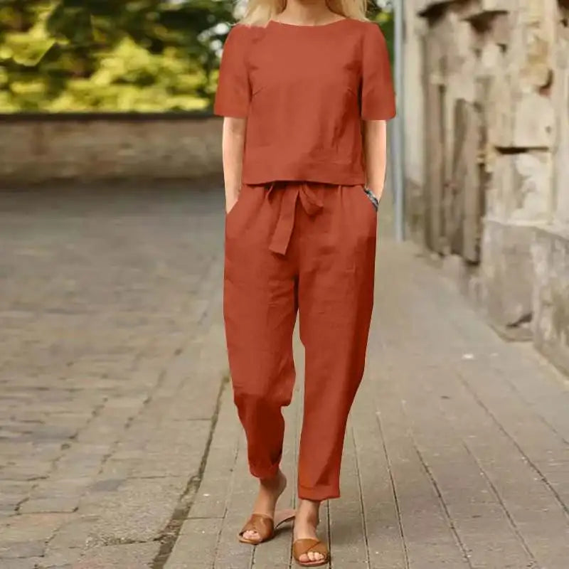 Heidi | Sommer Leinen Set