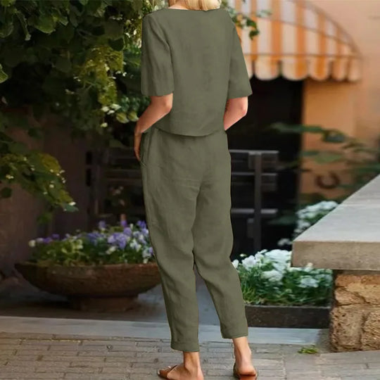 Heidi | Sommer Leinen Set