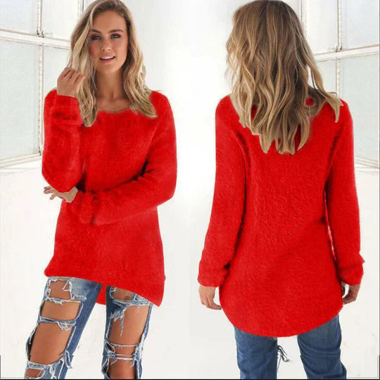 Heidi-Mode | Fluffy Warme Teddy Pullover