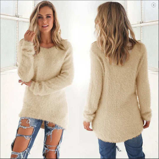 Heidi-Mode | Fluffy Warme Teddy Pullover