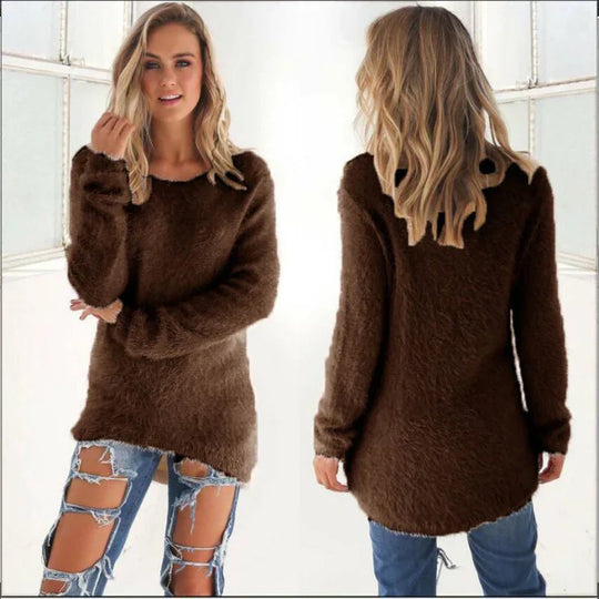 Heidi-Mode | Fluffy Warme Teddy Pullover