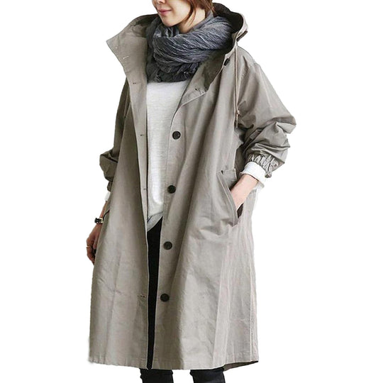 Heidi-Mode | Stilvolle Damen Wasserdichte Jacke, 100% Wasserdicht