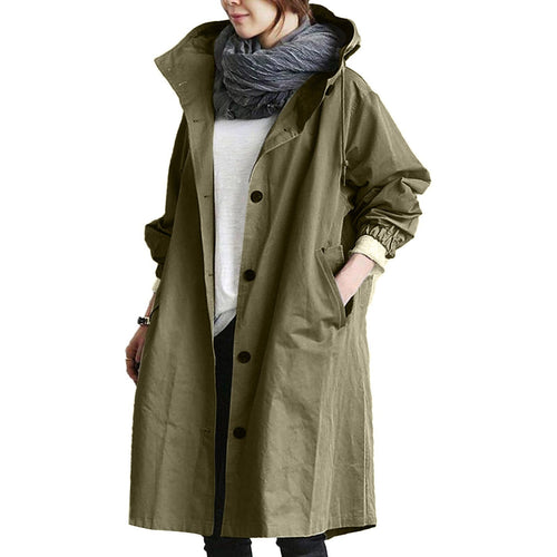 Regenjacke Trenchcoat für Damen