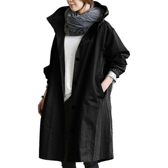 Heidi-Mode | Stilvolle Damen Wasserdichte Jacke, 100% Wasserdicht