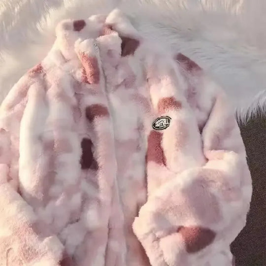 Heidi-Mode - Batik-fleecejacke