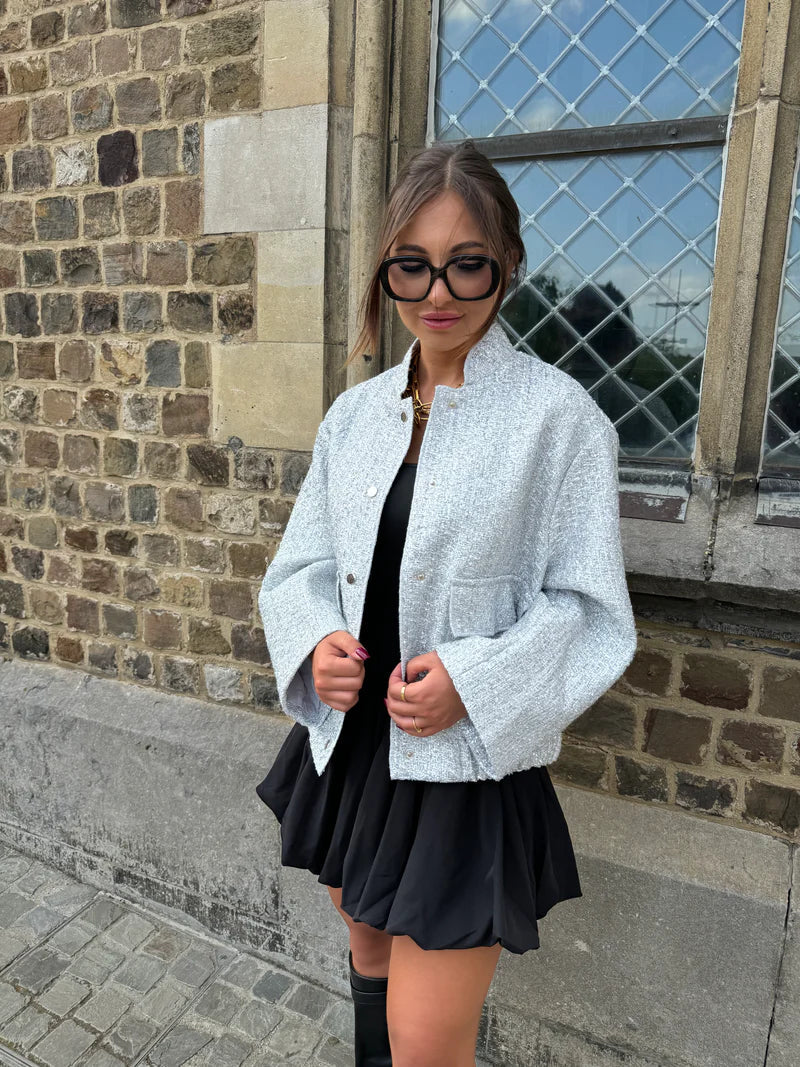 Heidi-Mode | Pailettenbomberjacke