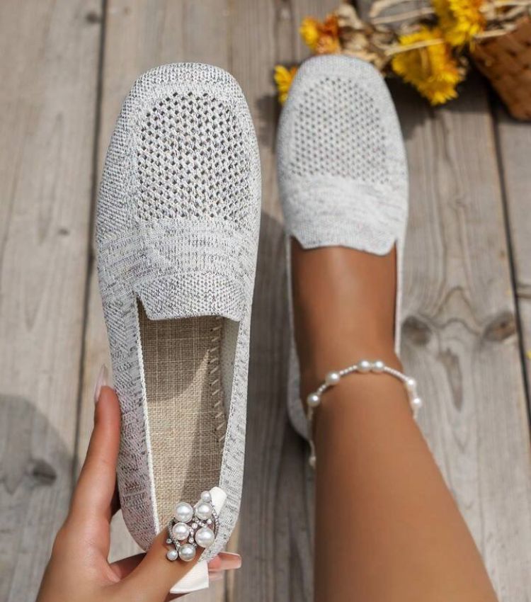 Heidi-Mode | Orthopädische Rutschfeste Flache Schuhe