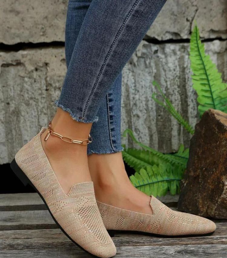 Heidi-Mode | Orthopädische Rutschfeste Flache Schuhe