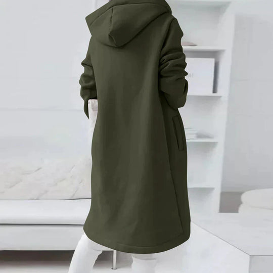 Heidi-Mode | Lange Hoodie Met Ritssluiting