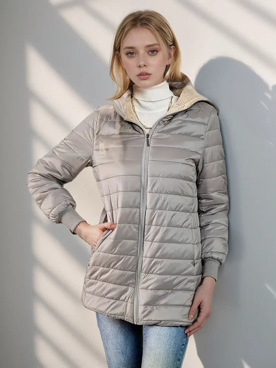 Heidi-Mode | Fleece gefütterte Damenjacke Alica