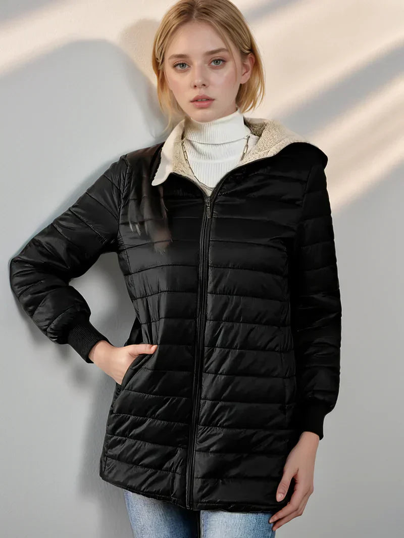 Heidi-Mode | Fleece gefütterte Damenjacke Alica