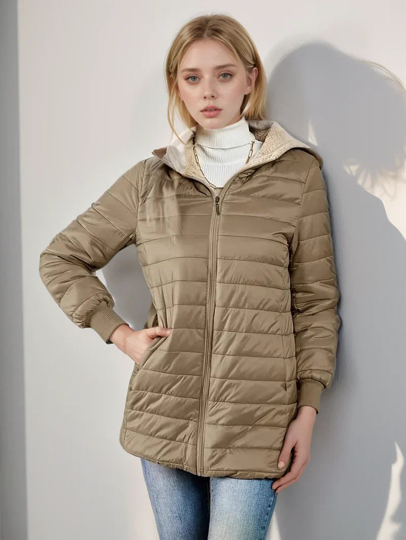 Heidi-Mode | Fleece gefütterte Damenjacke Alica