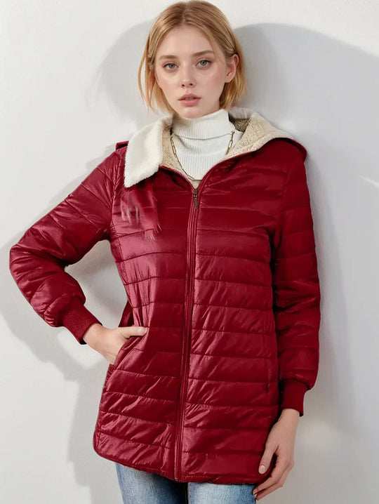 Heidi-Mode | Fleece gefütterte Damenjacke Alica