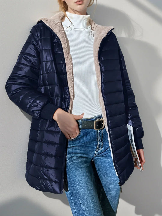Heidi-Mode | Fleece gefütterte Damenjacke Alica