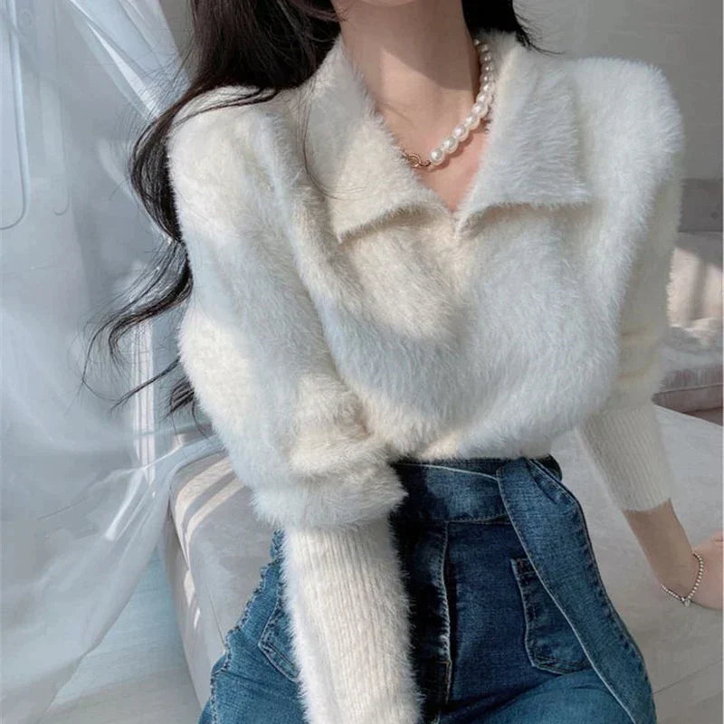 Heidi-Mode | Peter Pan Kragen Pullover