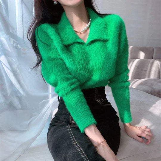 Heidi-Mode | Peter Pan Kragen Pullover