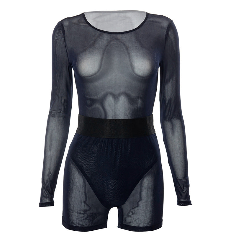 Heidi-Mode | Durchsichtige Mesh Playsuits
