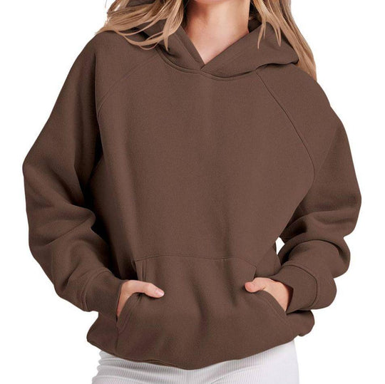 Heidi-Mode - Streetwear Herbst Übergröße Fleece Hoodie für Frauen