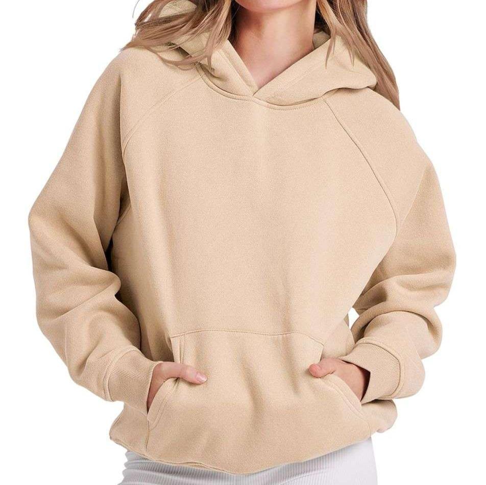 Heidi-Mode - Streetwear Herbst Übergröße Fleece Hoodie für Frauen