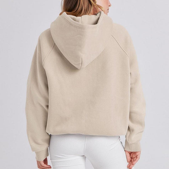 Heidi-Mode - Streetwear Herbst Übergröße Fleece Hoodie für Frauen