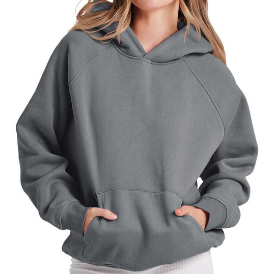 Heidi-Mode - Streetwear Herbst Übergröße Fleece Hoodie für Frauen