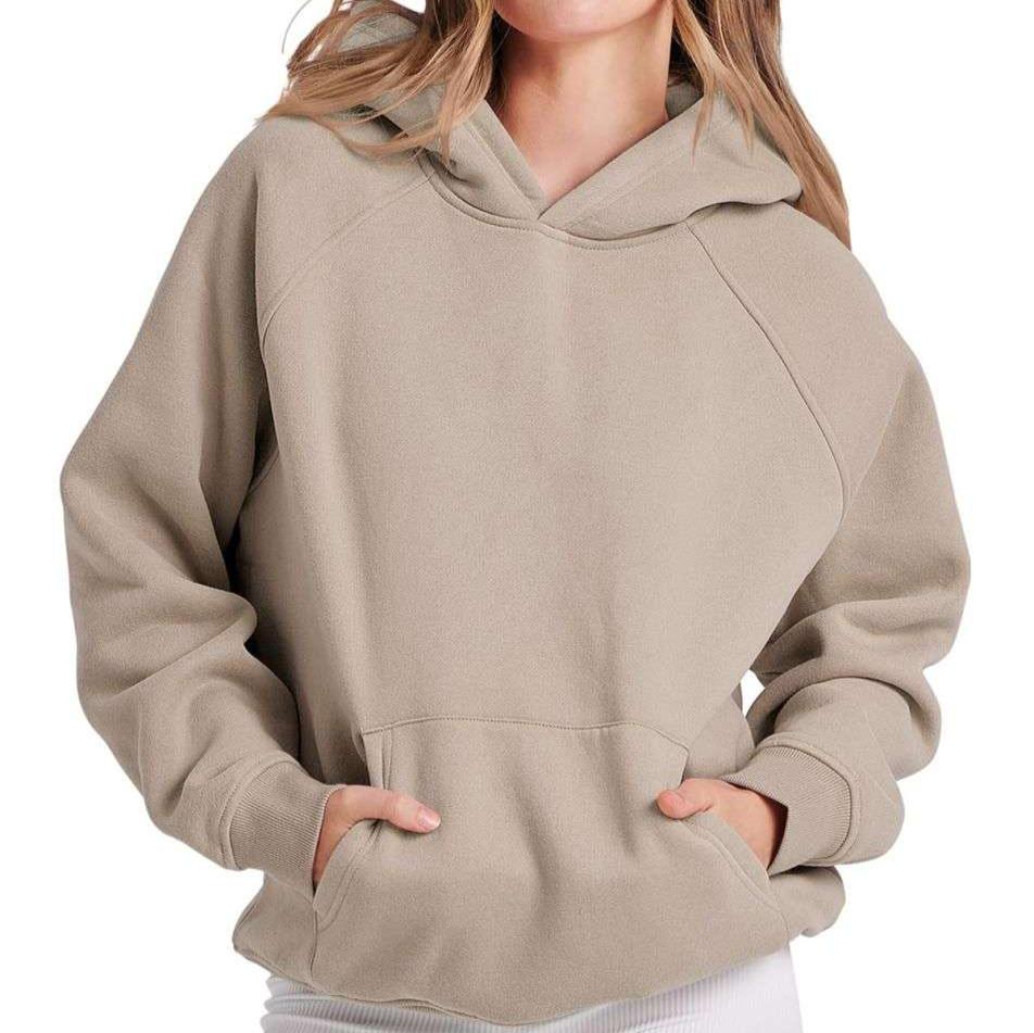 Heidi-Mode - Streetwear Herbst Übergröße Fleece Hoodie für Frauen