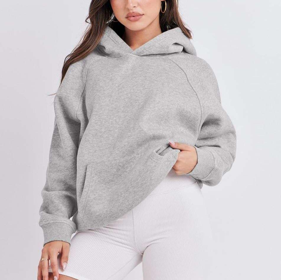 Heidi-Mode - Streetwear Herbst Übergröße Fleece Hoodie für Frauen