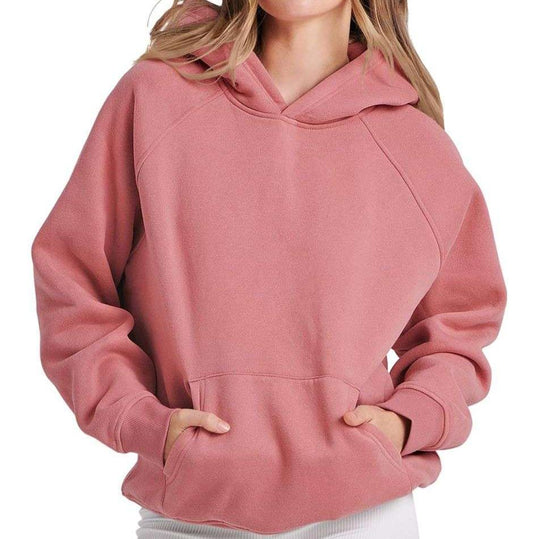 Heidi-Mode - Streetwear Herbst Übergröße Fleece Hoodie für Frauen