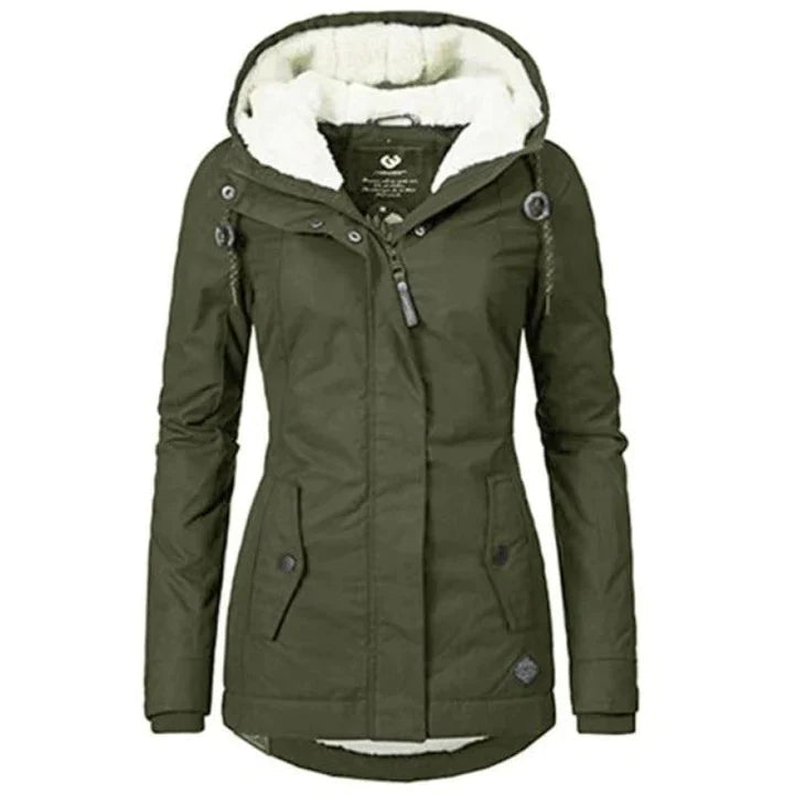 Heidi-Mode | Elegante Lange Winterjacke Für Damen