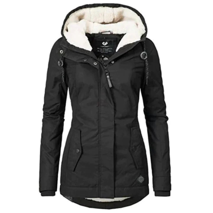 Heidi-Mode | Elegante Lange Winterjacke Für Damen