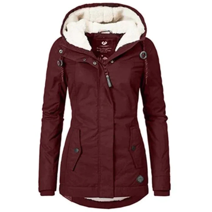 Heidi-Mode | Elegante Lange Winterjacke Für Damen