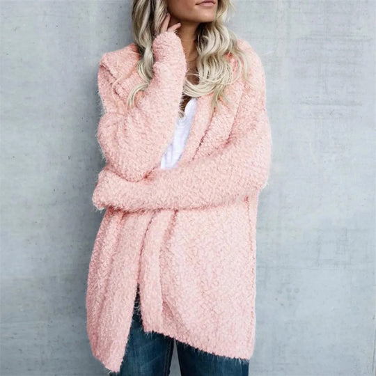Heidi-Mode | Oversized Teddy Jacke für Damen