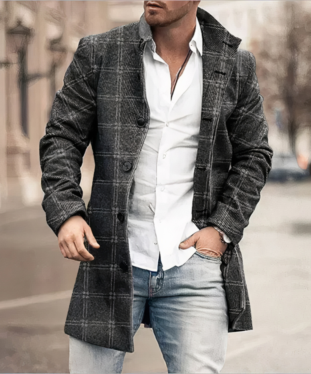 Heidi-Mode | Eleganter Trenchcoat für Herren