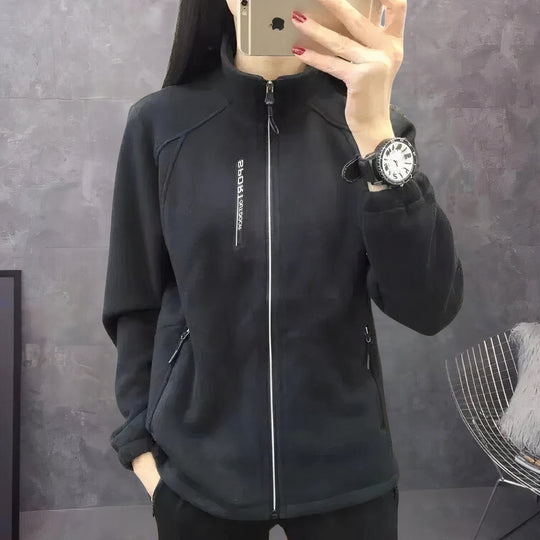 Heidi-Mode | Sportliche Fleecejacke für Damen
