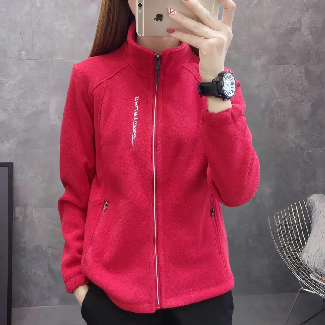 Heidi-Mode | Sportliche Fleecejacke für Damen