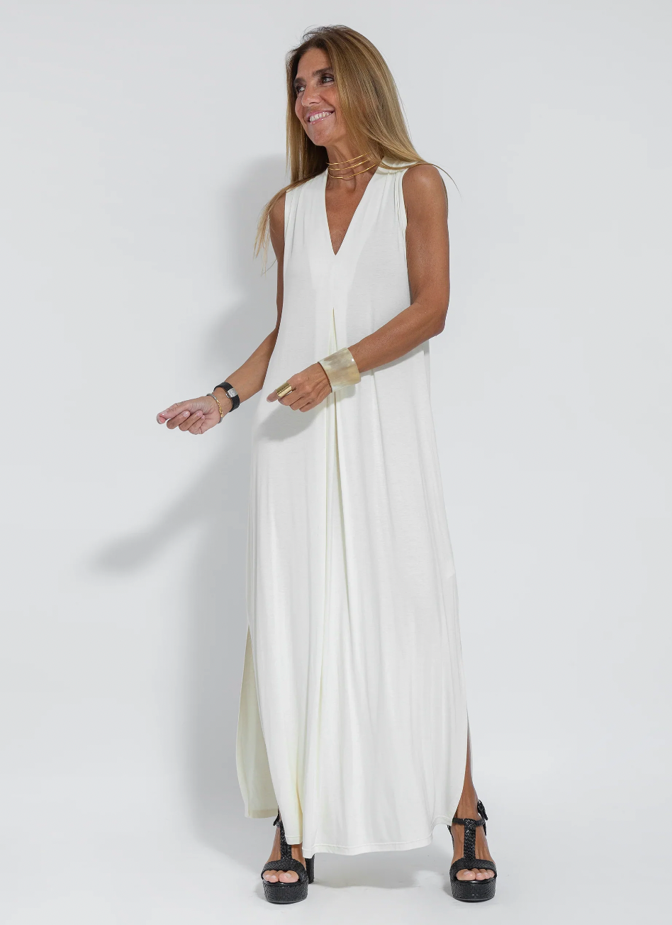 Heidi-Mode | Elegantes & Bequemes Damenkleid mit Weste