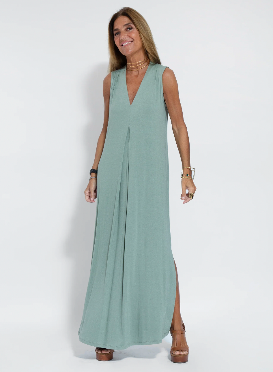 Heidi-Mode | Elegantes & Bequemes Damenkleid mit Weste
