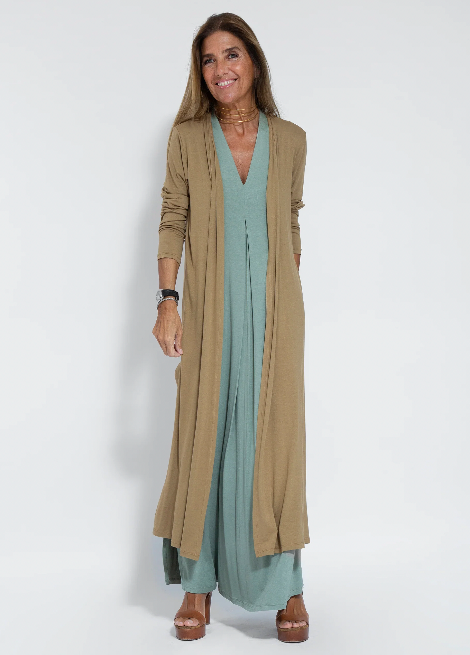 Heidi-Mode | Elegantes & Bequemes Damenkleid mit Weste