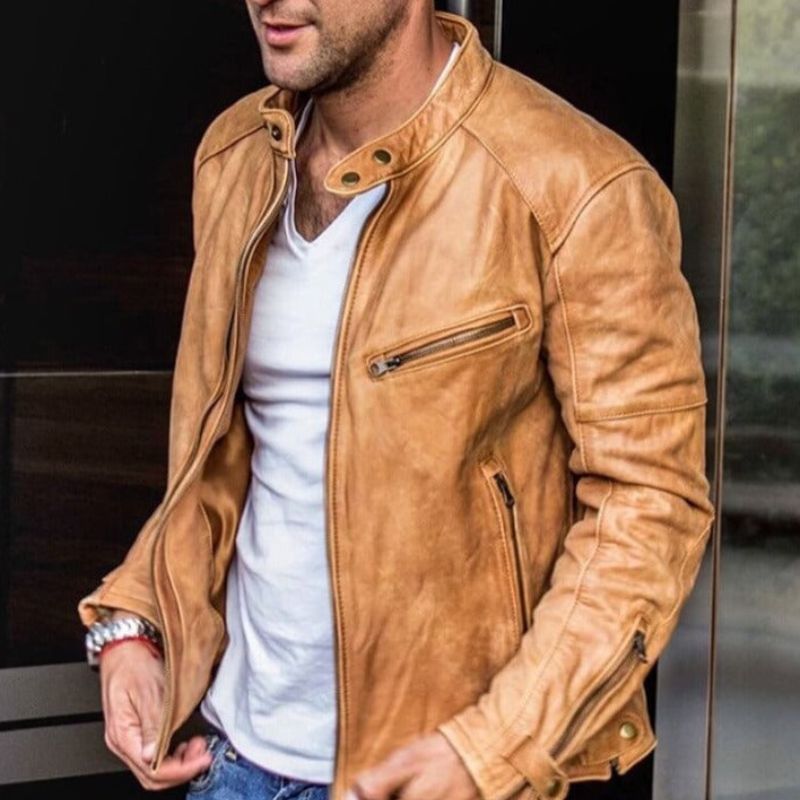 Heidi-Mode | Elegante und Wetterfeste Lederjacke