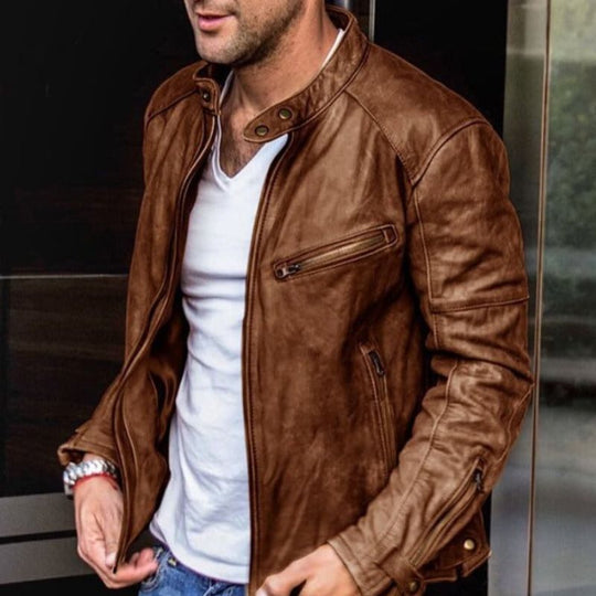 Heidi-Mode | Elegante und Wetterfeste Lederjacke