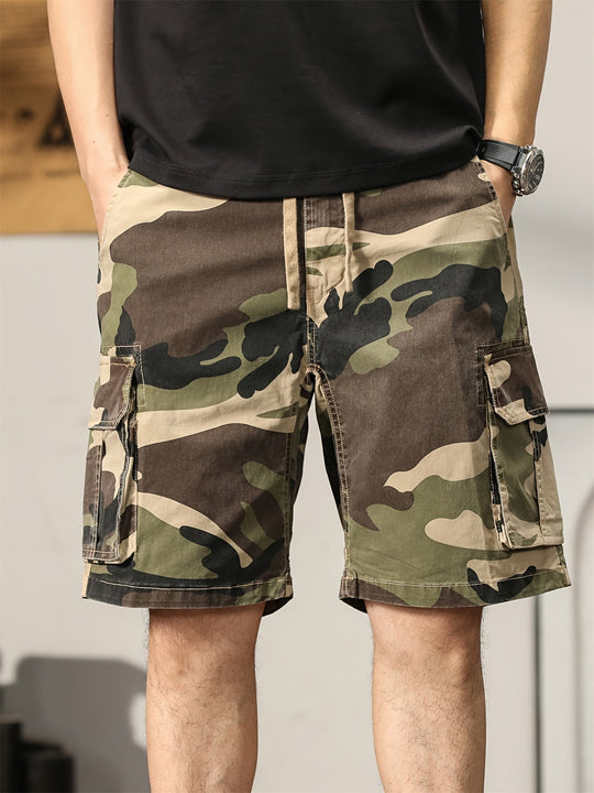 Heidi-Mode | Camouflage Cargo Shorts für Den Aktiven Mann