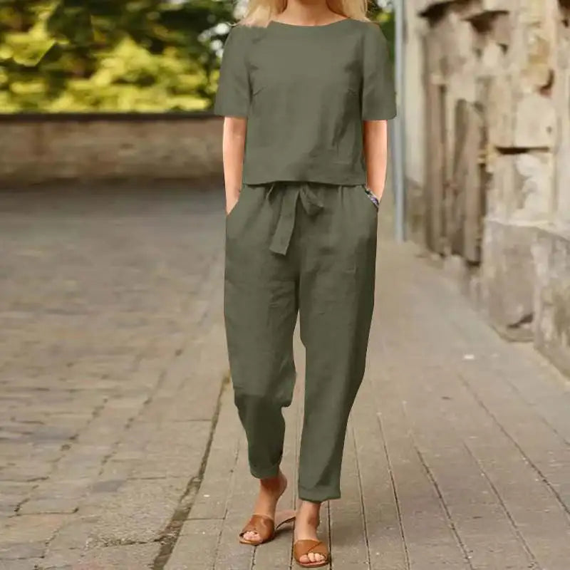 Heidi | Sommer Leinen Set