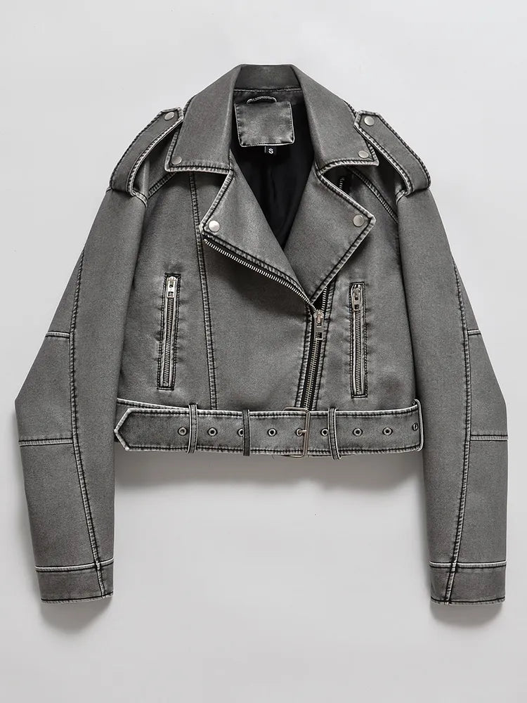 Heidi-Mode | Modische Damen Lederjacke