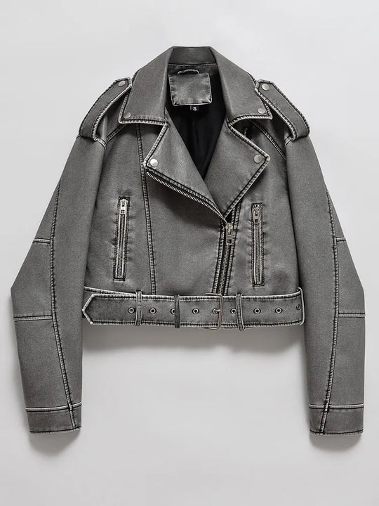 Heidi-Mode | Modische Damen Lederjacke